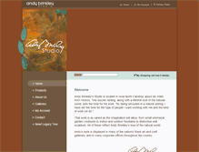 Tablet Screenshot of andybrinkleystudio.com